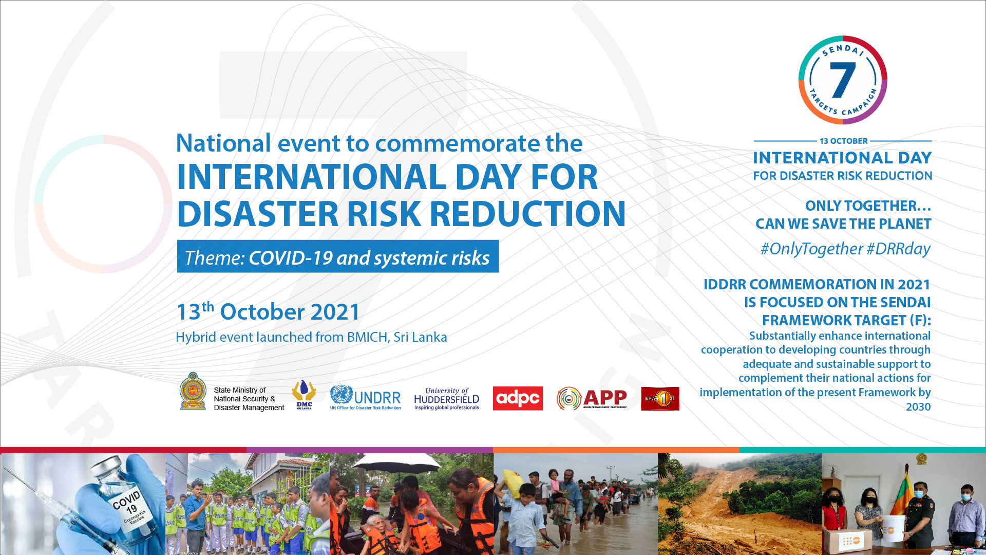 National event to commemorate International Disaster Risk Reduction Day