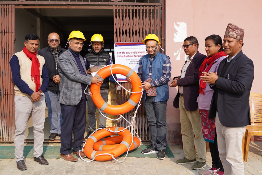 Preparing for the Disaster Emergencies: Light Search and Rescue Equipment  Handover to the Local Government (Municipality) of Nepal - Asian  Preparedness Partnership (APP)