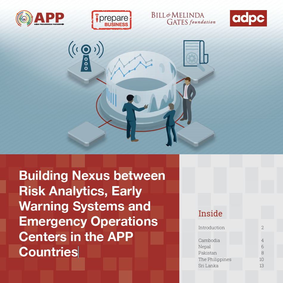 Building Nexus between Risk Analytics, Early Warning Systems and